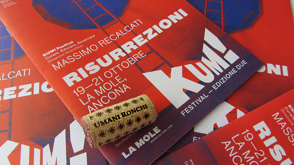 Umani Ronchi - Umani Ronchi ospita l’anteprima di Kum! il festival filosofico in programma dal 19 al 21 ottobre ad Ancona