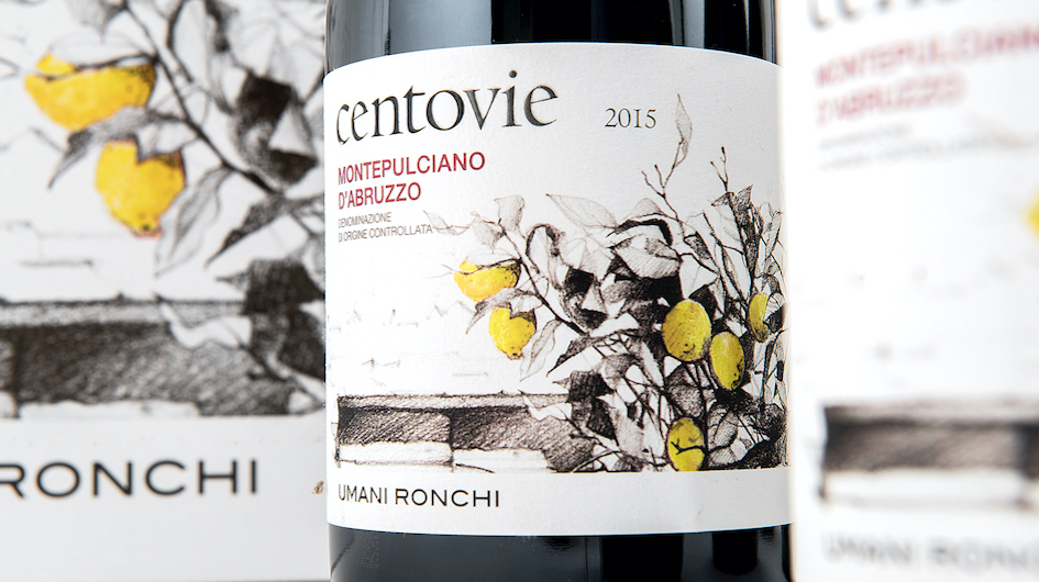 Umani Ronchi - Il progetto Centovie si arricchisce del nuovo Montepulciano d'Abruzzo Bio