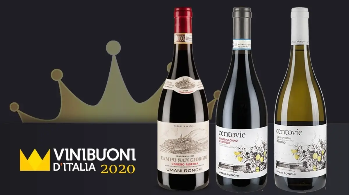 Umani Ronchi - Tris di Corone dalla Guida Vini Buoni d'Italia 2020
